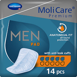 MoliCare Premium Men Pad - 5 Drops - 14 Pack