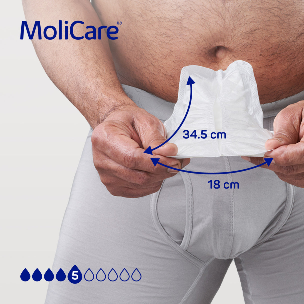 MoliCare Premium Men Pad - 5 Drops - 14 Pack