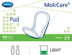 MoliCare Unisex Pad - 2 Drops - 28 Pack