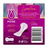 Poise LIVEFREE Regular Pads - 14 Pack