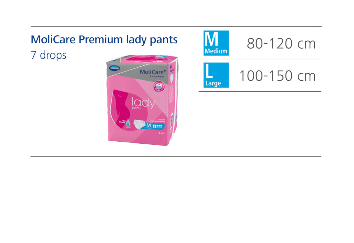 MoliCare Premium Lady Pants - 7 Drops