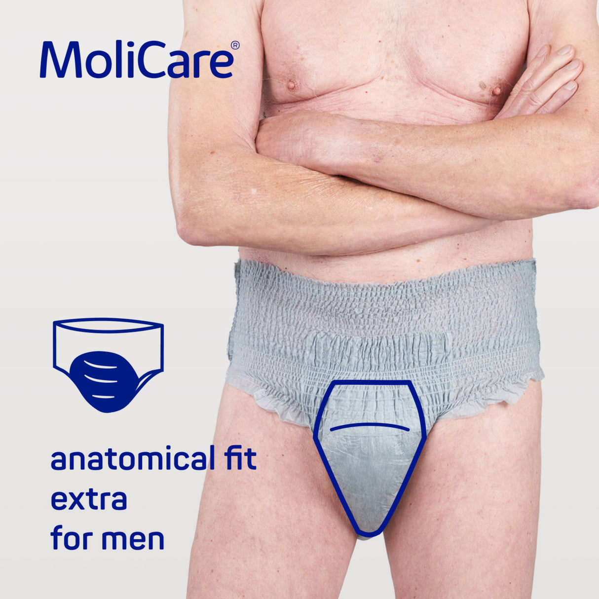 MoliCare Premium Men Pants - 5 Drops - Medium - 8 Pack