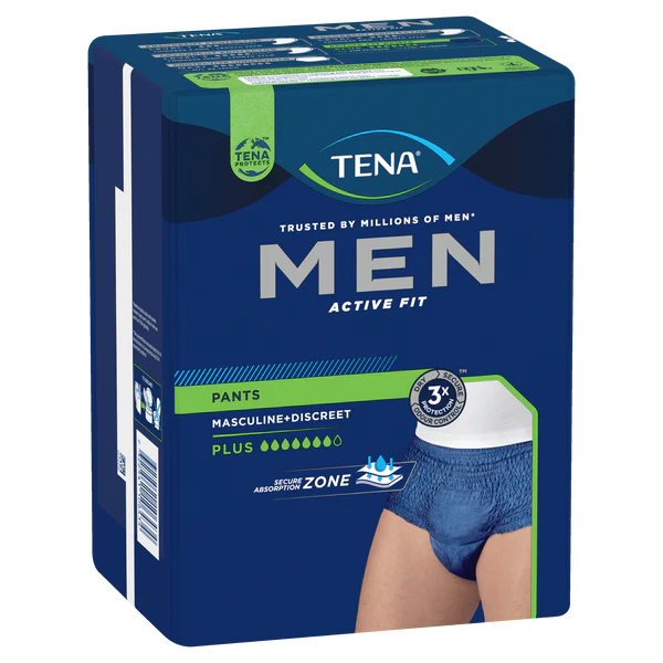 TENA Active Fit Pants Plus (Men) Navy