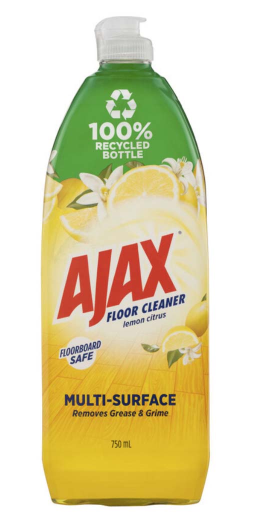 Ajax Multi-Surface Floor Cleaner (Lemon Citrus) - 750ml