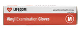 Lifecom Vinyl Examination Gloves (Clear)