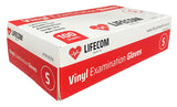 Lifecom Vinyl Examination Gloves (Clear)