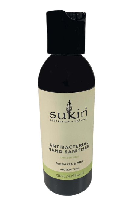 Sukin Antibacterial Hand Sanitiser Green Tea & Mint