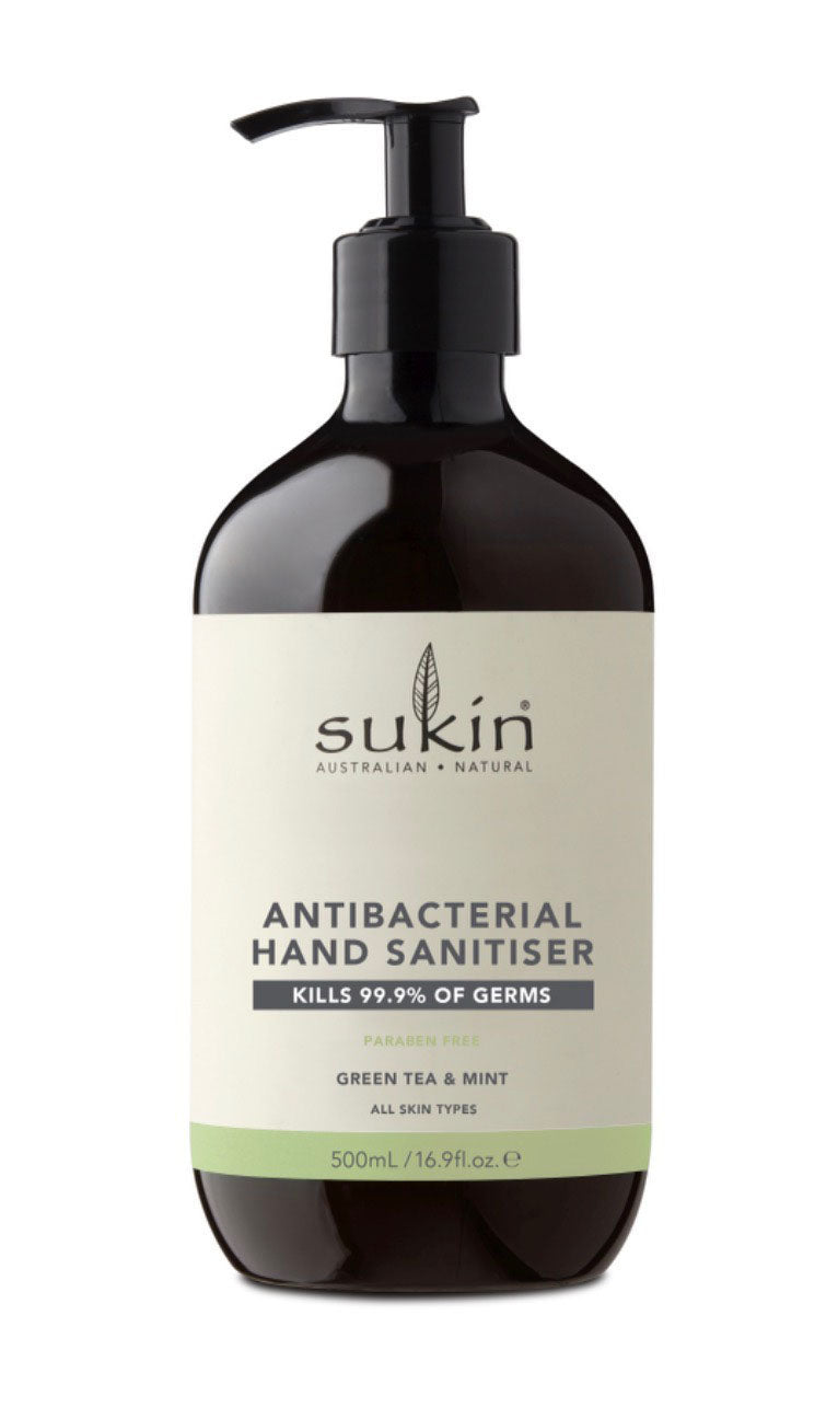 Sukin Antibacterial Hand Sanitiser Green Tea & Mint