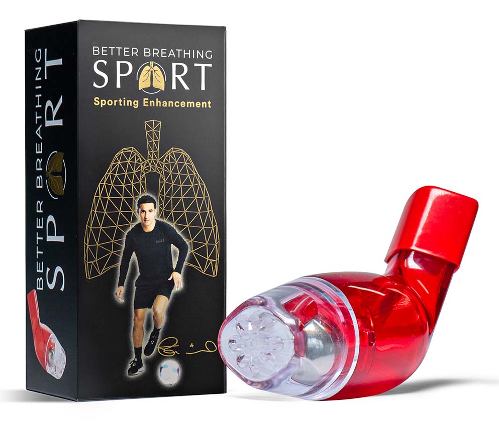 AirPhysio Better Breathing Sport (Red) – Mable Direct