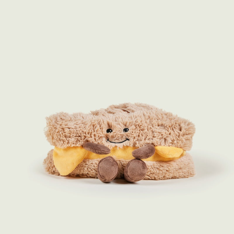 Warmies Grilled Cheese Fully Heatable Soft Toy