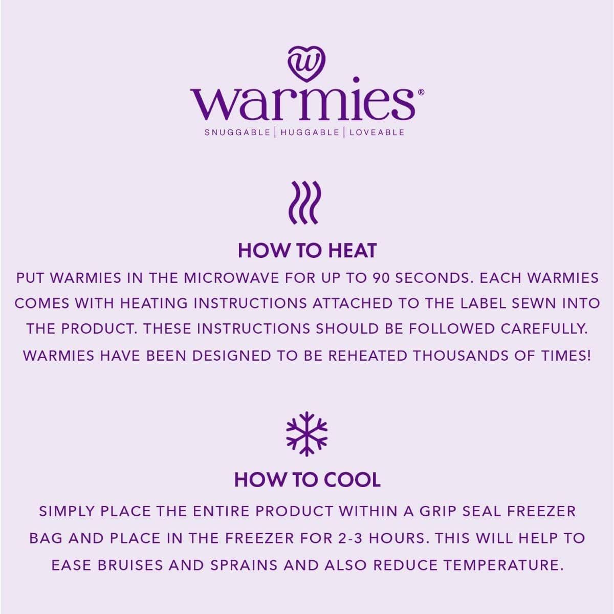 Warmies Elephant Fully Heatable Soft Toy