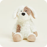 Warmies Cream Sitting Puppy Fully Heatable Soft Toy