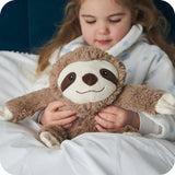 Warmies Brown Sloth Fully Heatable Soft Toy