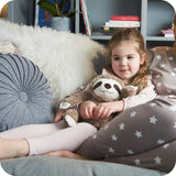 Warmies Brown Sloth Fully Heatable Soft Toy