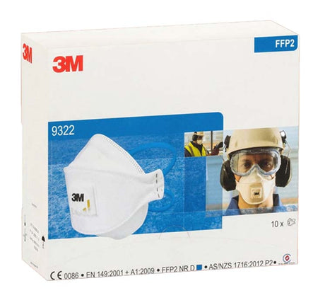 3M™ Particulate Respirator 9322A+ P2