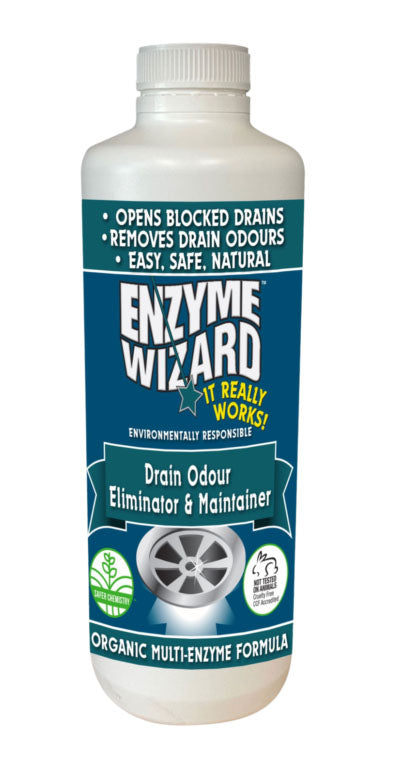 Enzyme Wizard Organic Drain Odour Eliminator & Maintainer