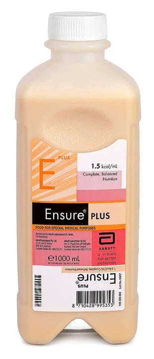 Ensure Plus (Unflavoured) 1000mL - Ready to Hang