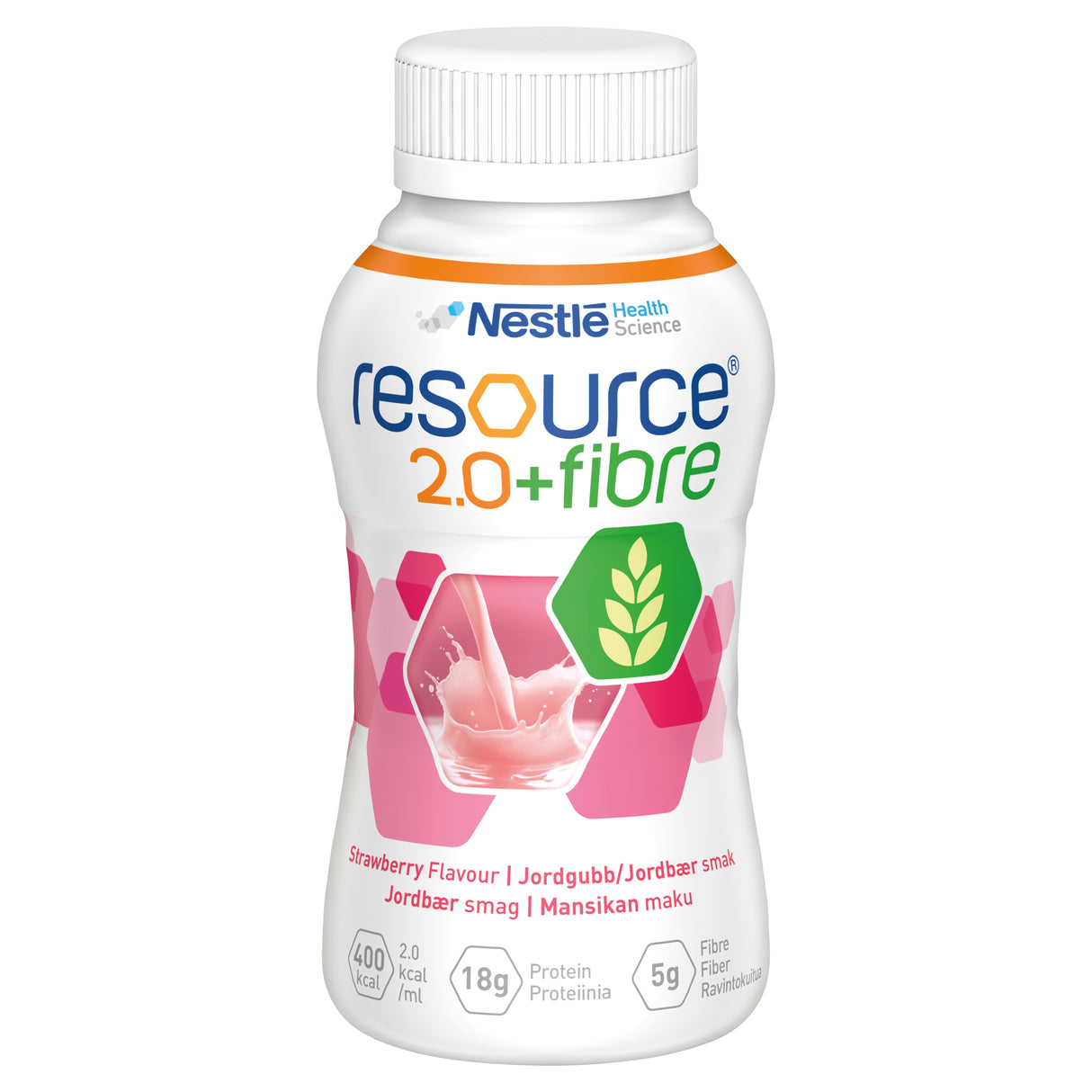 RESOURCE 2.0 + Fibre (Strawberry) 200mL