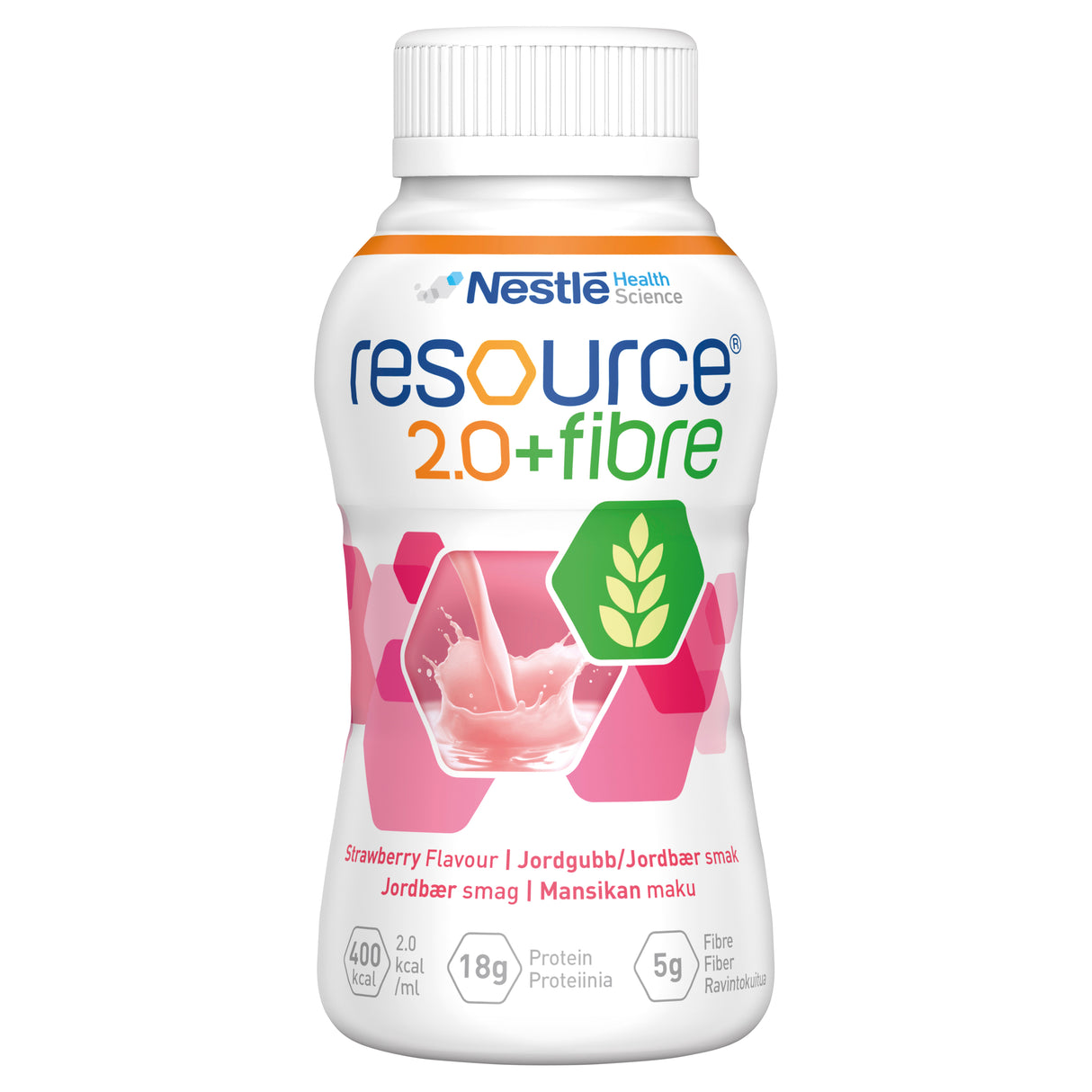 RESOURCE 2.0 + Fibre (Strawberry) 200mL