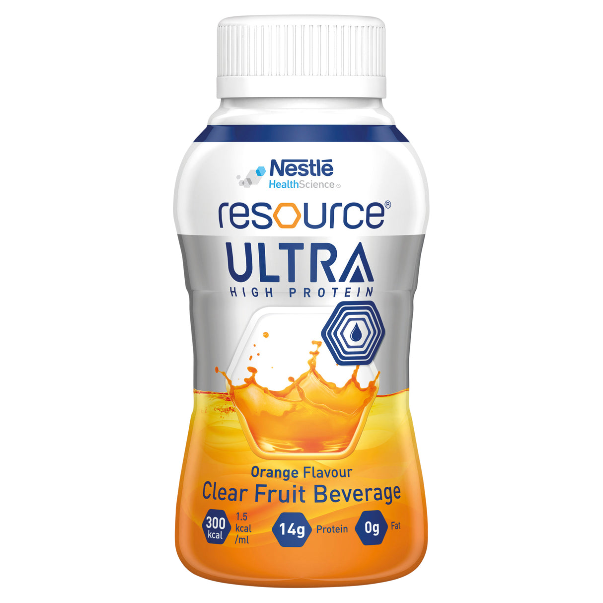 RESOURCE ULTRA Clear Fruit Flavoured Beverage (Orange) 200mL