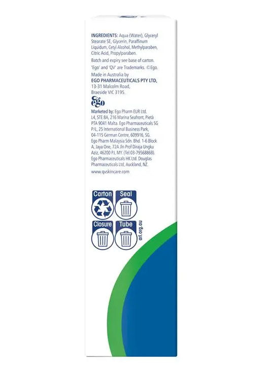 QV Hand Cream - 50g Tube
