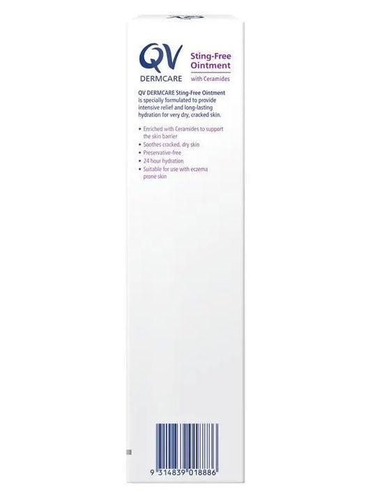 QV Dermcare Sting-Free Ointment - 100g Tube