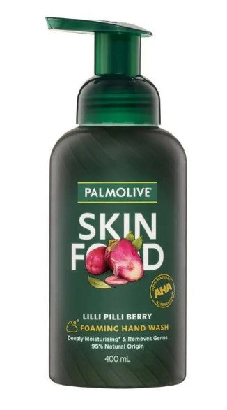 Palmolive Skin Food Foaming Hand Wash Lilli Pilli Berry - 400mL