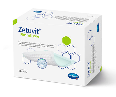 Zetuvit Plus Silicone Non-Bordered Dressing