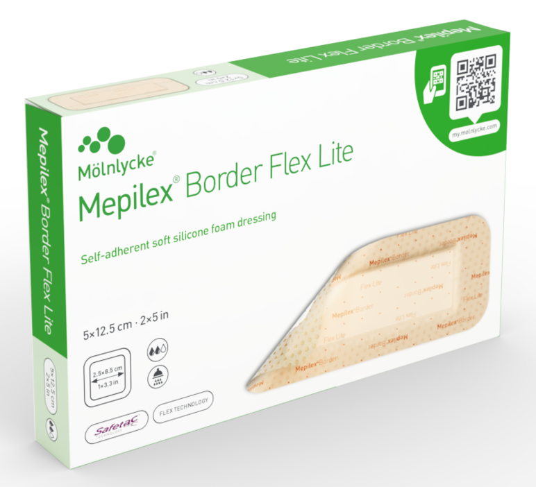 Mepilex Flex Lite Bordered Foam Dressing