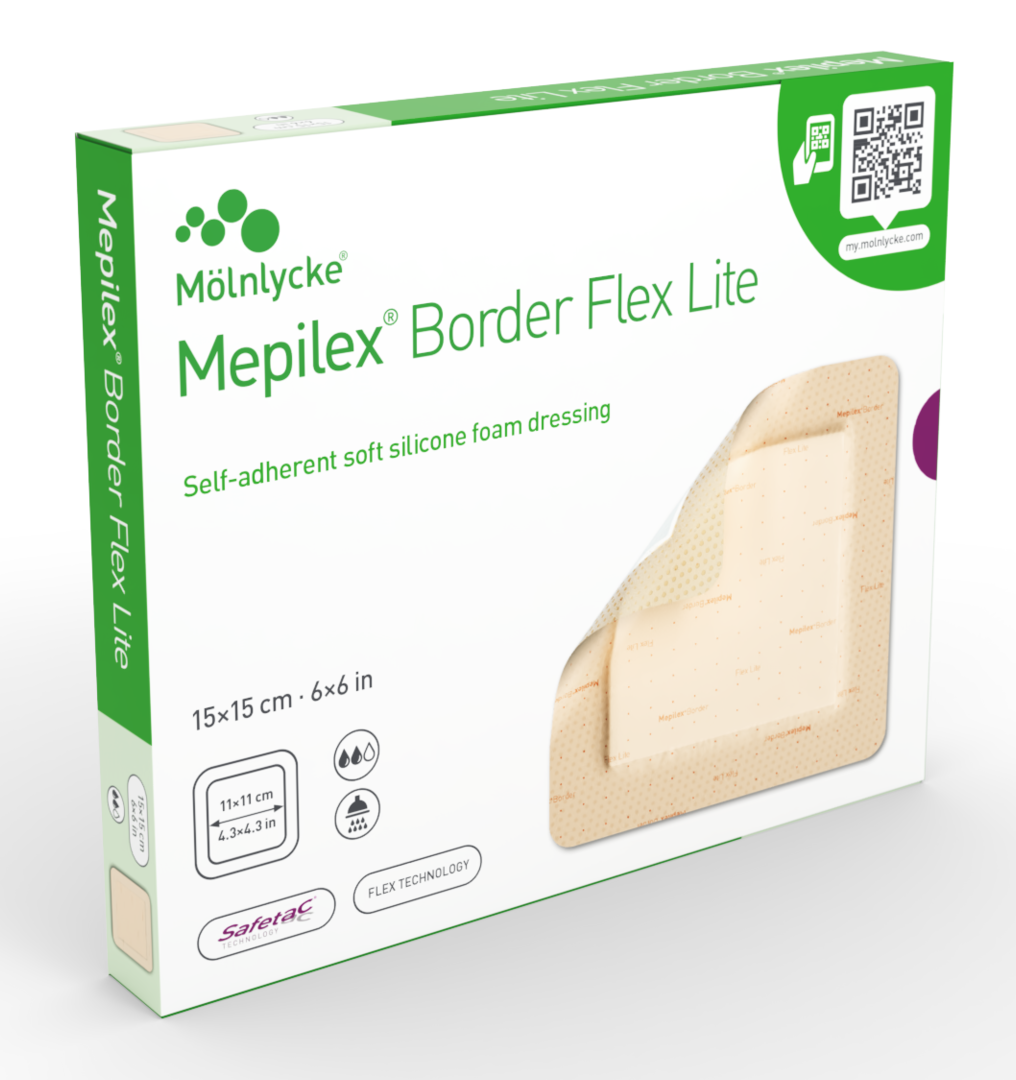 Mepilex Flex Lite Bordered Foam Dressing