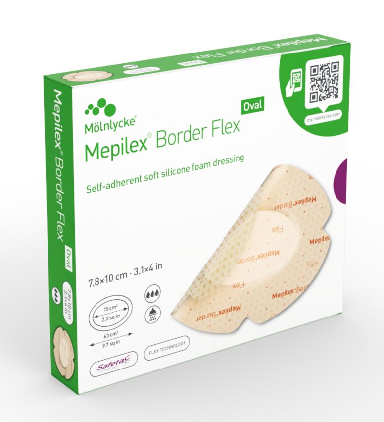 Mepilex Flex Bordered Foam Dressing