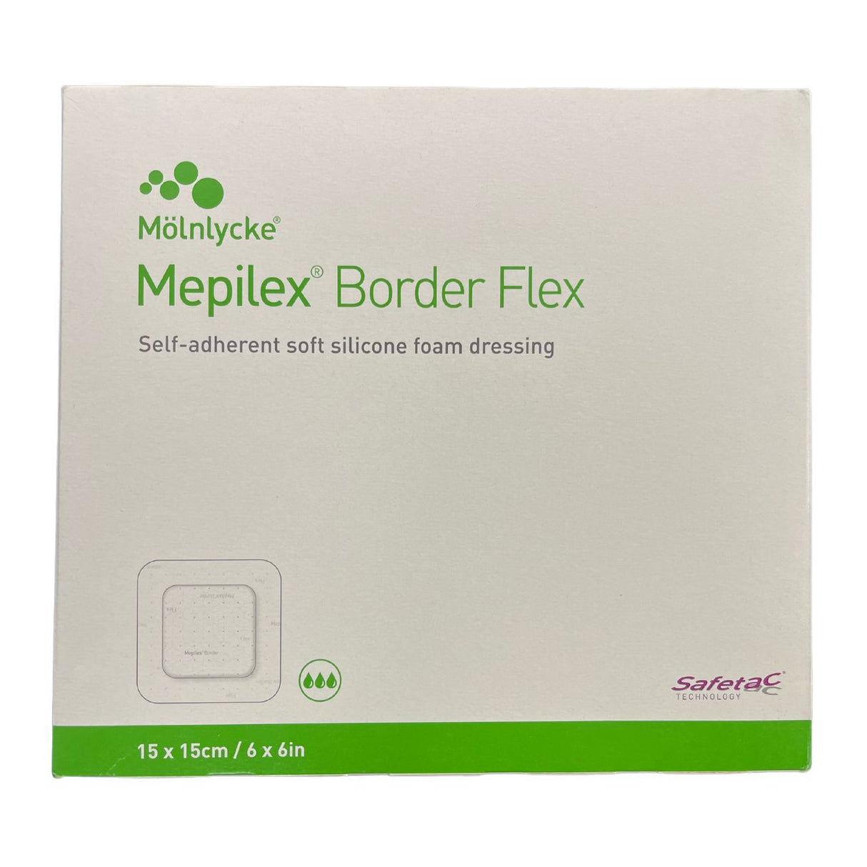 Mepilex Flex Bordered Foam Dressing