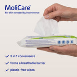 MoliCare Skin 3in1 Wet Wipes - 30 Pack