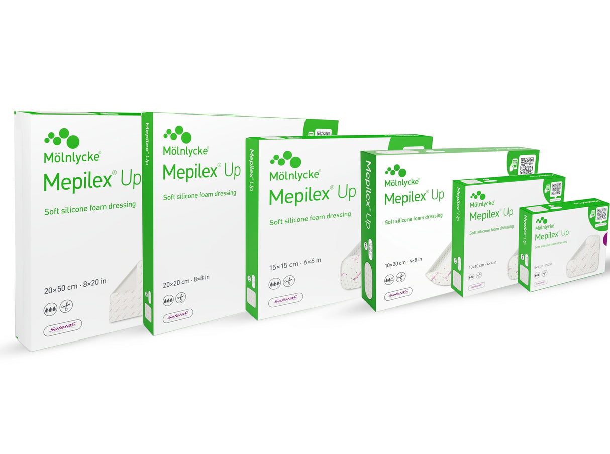 Mepilex Up Non-Bordered Foam Dressing