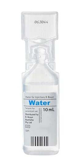 B.Braun Water For Injection Ampule - 10ml (Box of 20)