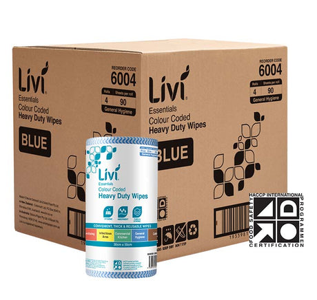 Livi Essential Commercial Wipes HACCP - 90 sheets